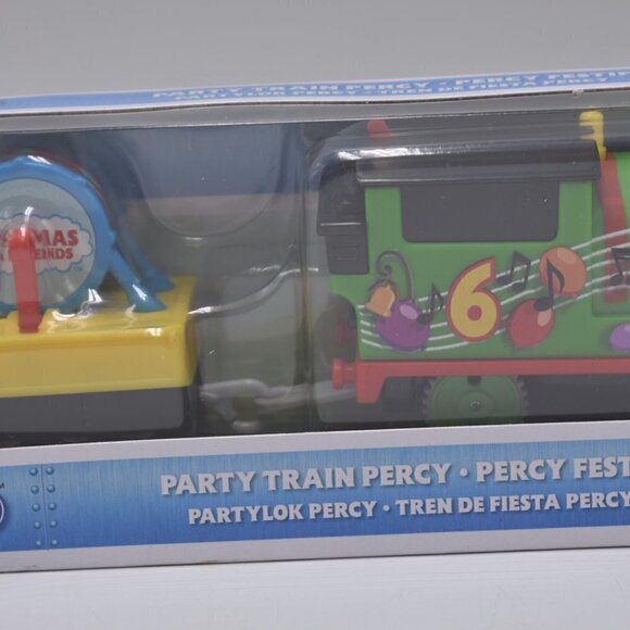 Thomas & Friends Motorized Fisher Price Party Train Percy - Percy Festif New - Picture 3 of 8